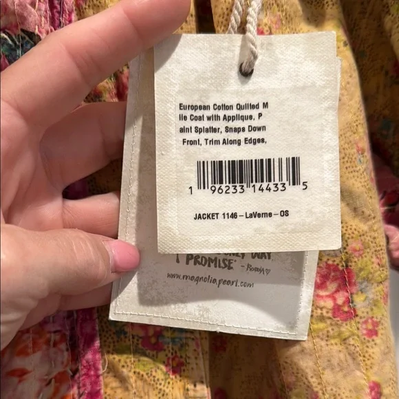 Magnolia Pearl Jacket NWT - Picture 4 of 8